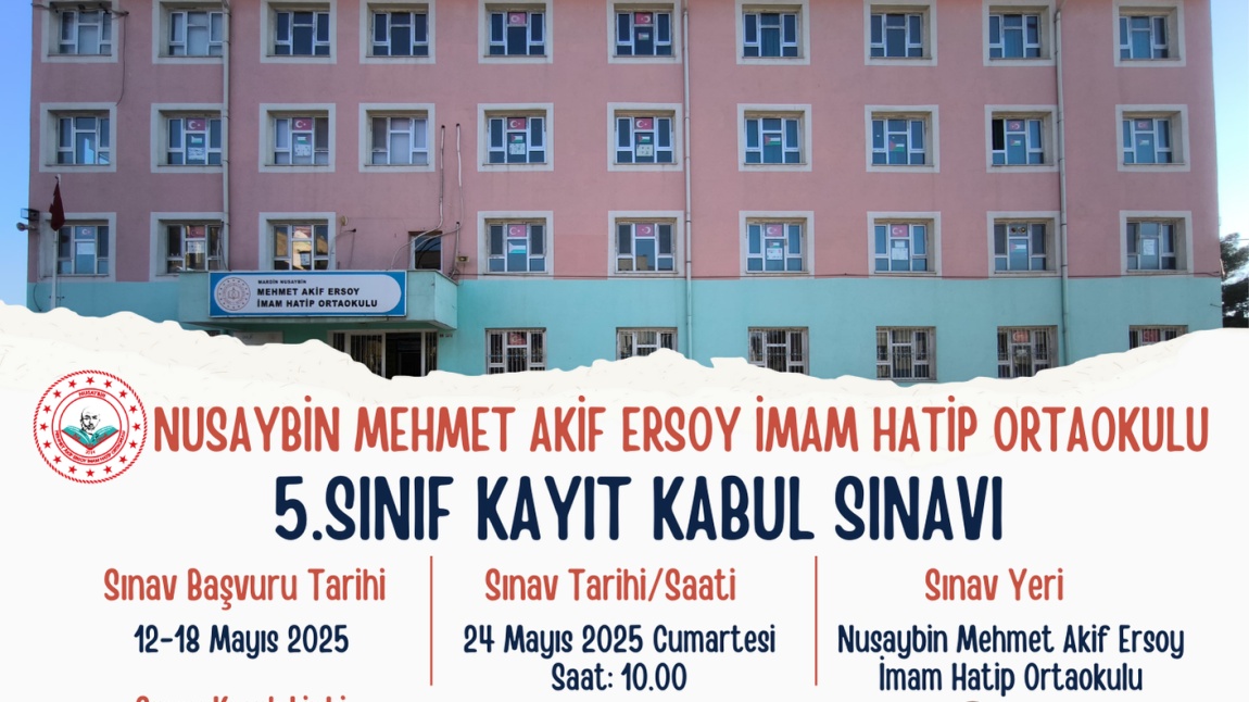 5.Sınıf Kayıt Kabul Sınavı