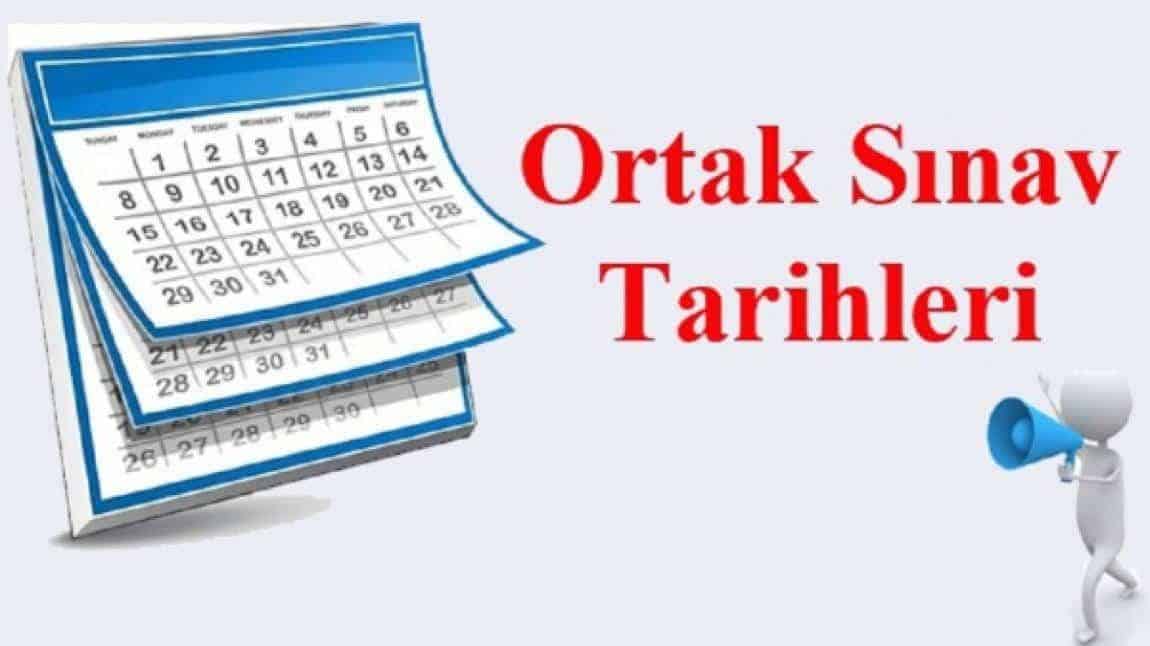 2.Dönem 2.Ortak Yazılı Sınav Tarihleri